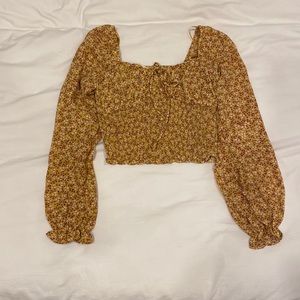 longs sleeve top from forever 21